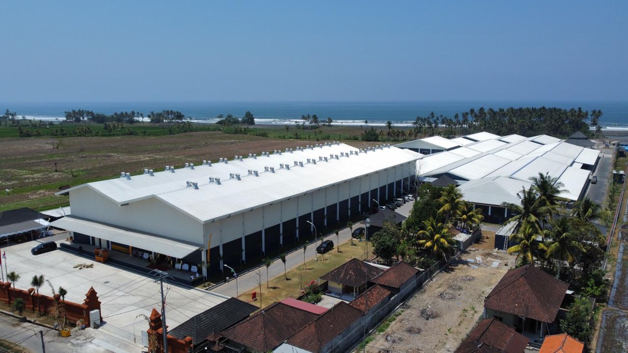 a Reuben sandwich on wax paper. 